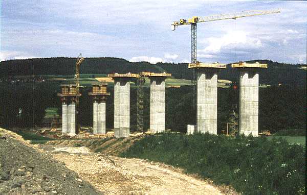 Ausbau Der Autobahn A Im Jahre