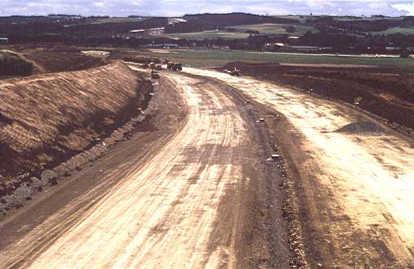 Ausbau Der Autobahn A Im Jahre